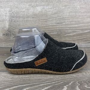 Taos Convertawool Women’s Sz 8.5/EU 39 Charcoal Gray Wool Slip On Mule Slippers